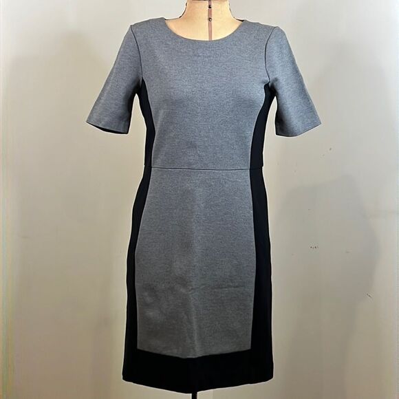 J. Crew Short Sleeve Sheath Dress - Size 2 - Picture 1 of 10